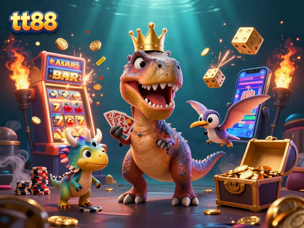 Experience thrilling entertainment at tt88 featuring unique casino characters with exciting game elements.