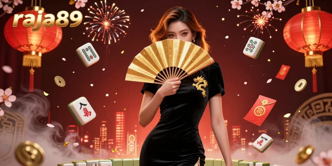 Engage with raja89 for premium game top-ups, featuring captivating scenes of dynamic gambling elements.
