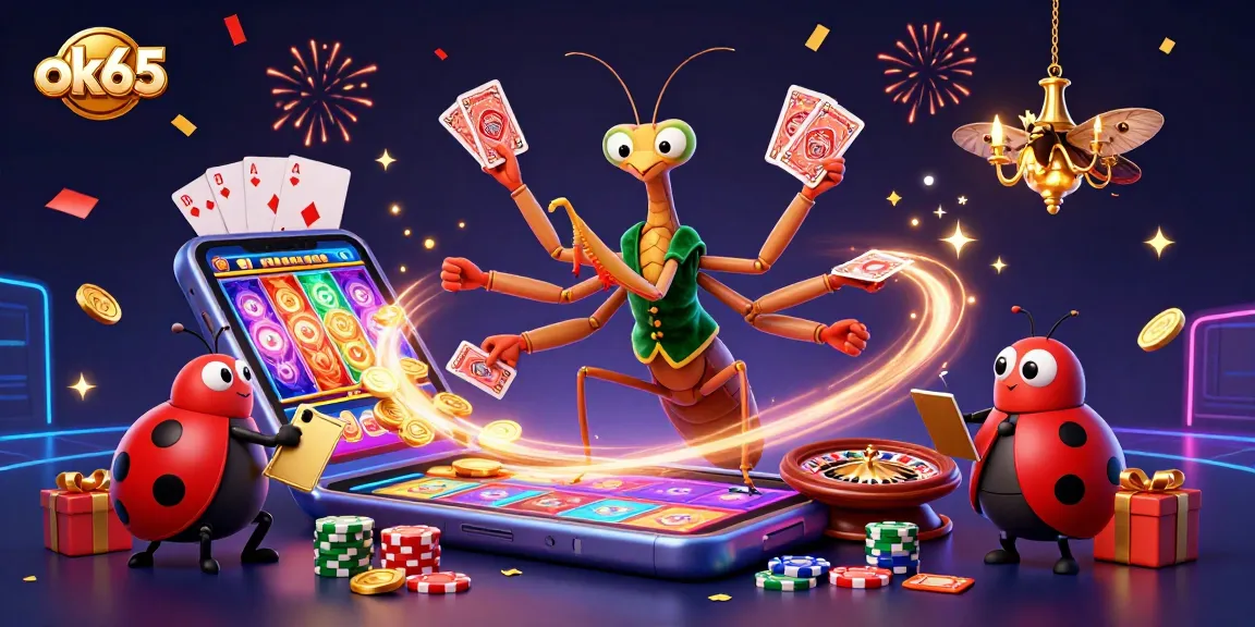 Experience high-stakes action at ok65 casino, where colorful slot games and vibrant characters come alive!
