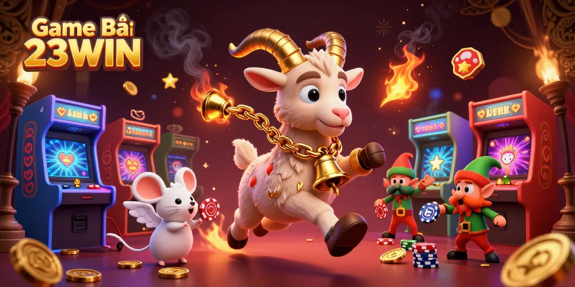 Engage with exciting games at Game Bài 23WIN in a vibrant casino scene filled with action.